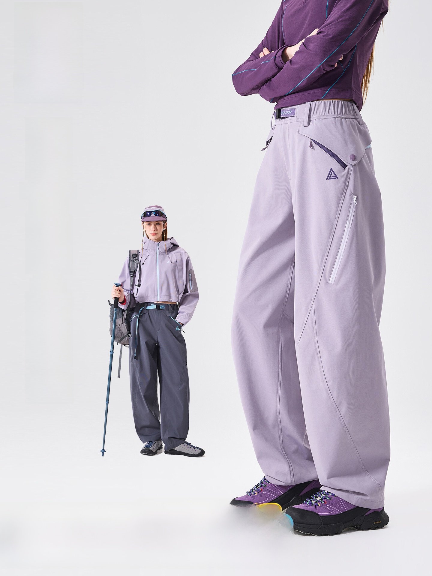 Women'S Fashion Utility Pants - LAZY DAY Lightweight Waterproof Outdoor Hiking