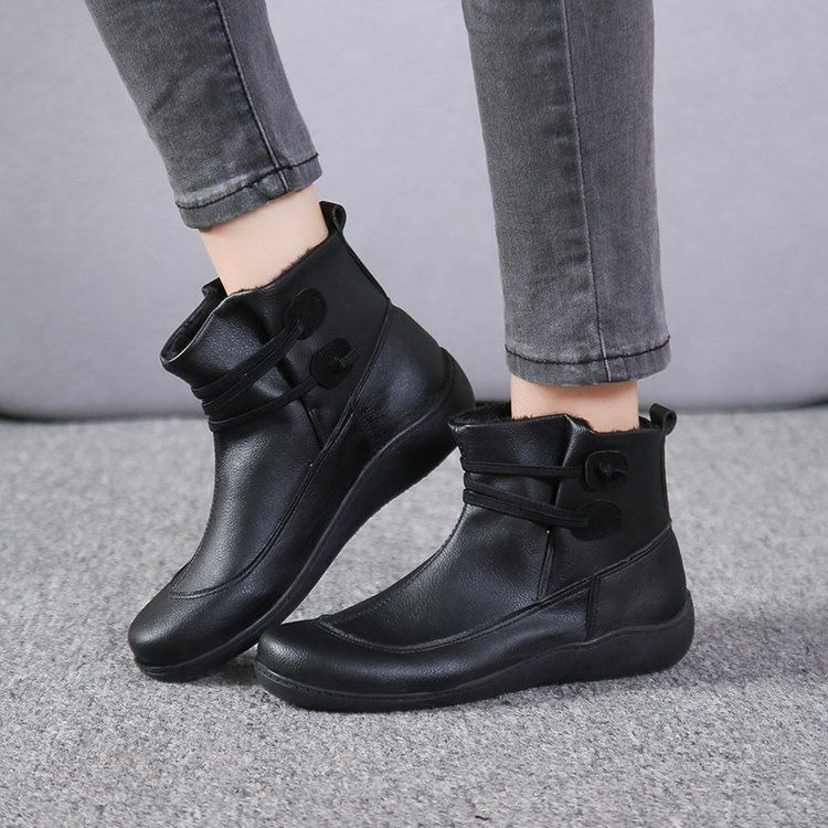 Women Vintage Round Toe PU Lea - Women'S Fashion Riding Boots review and price