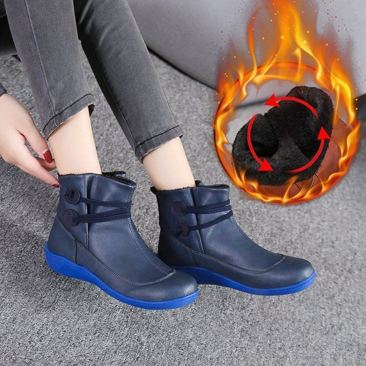 Women Vintage Round Toe PU Lea - Women'S Fashion Riding Boots review and price