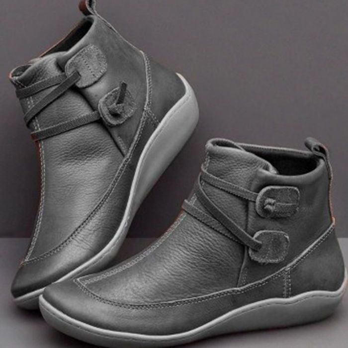 Women Vintage Round Toe PU Lea - Women'S Fashion Riding Boots review and price