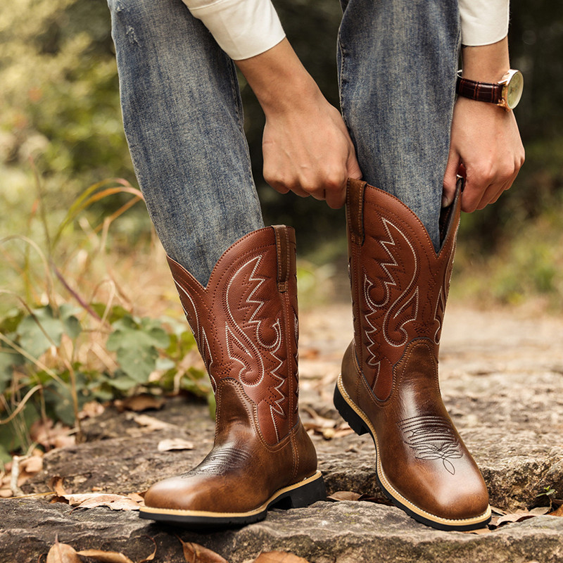 Fashion Men Women Mid-calf Boo - Women'S Fashion Riding Boots review and price
