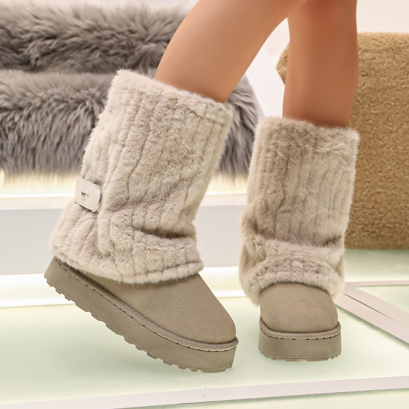 Winter Fashion Knitted Ribbed  - Women Fashion Online review and price