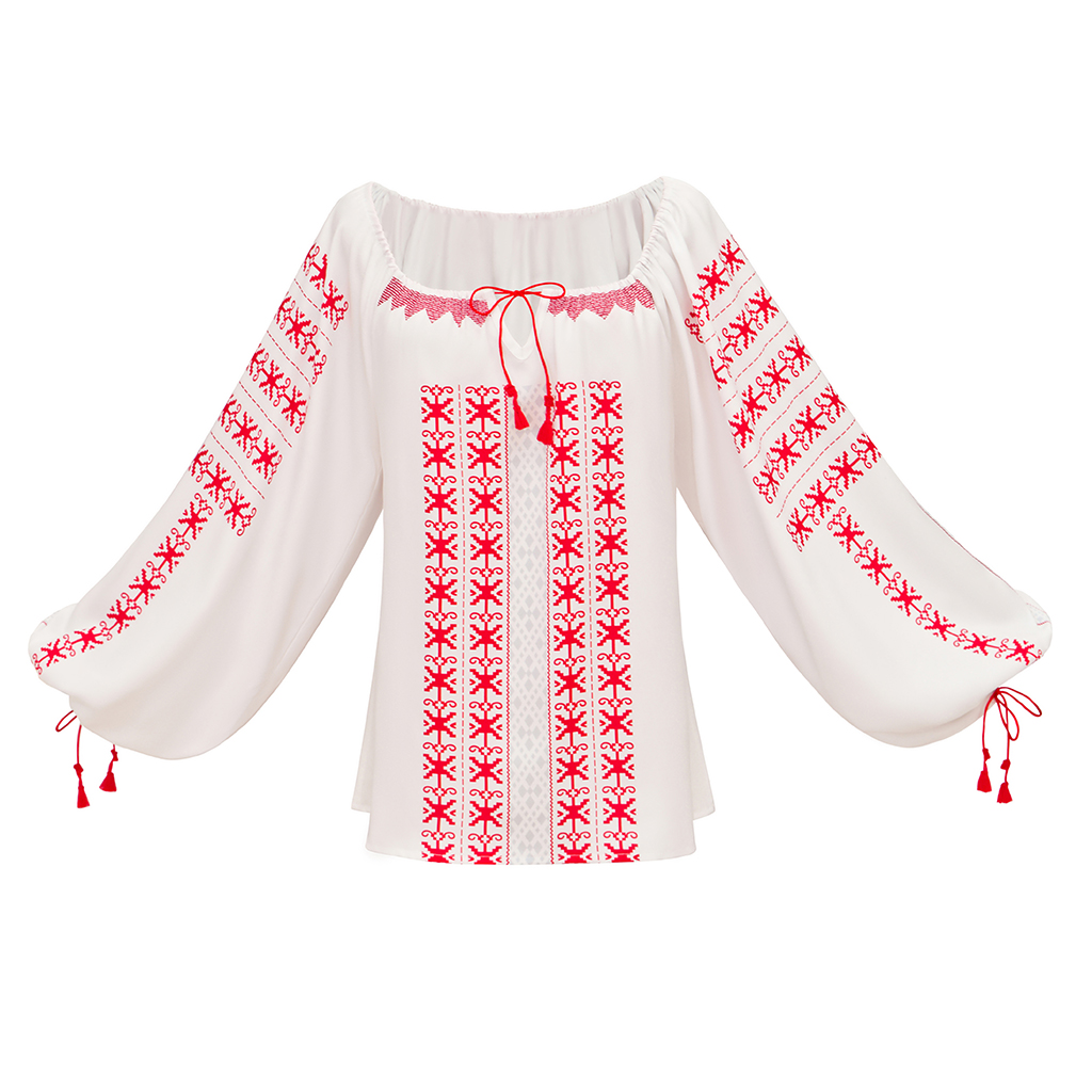 Marion Ravenwood Cosplay Costu - Puff Sleeve Blouse review and price