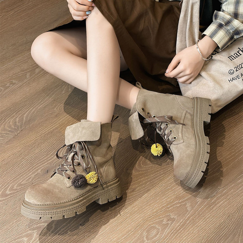 Autumn Faux Suede Ankle Boots  - Women'S Fashion Riding Boots review and price
