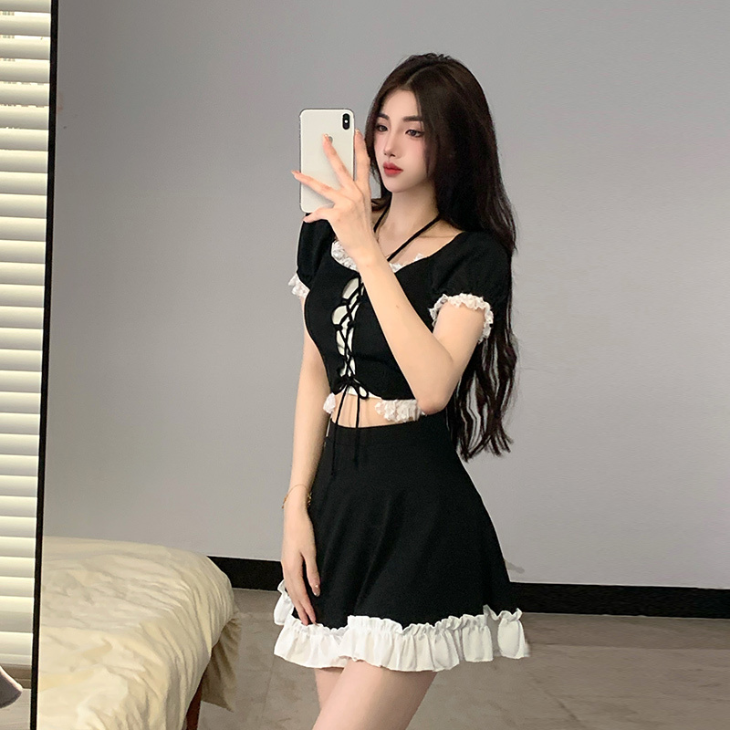 Instagram Style Women Two Piec - Women Fashion Korean review and price