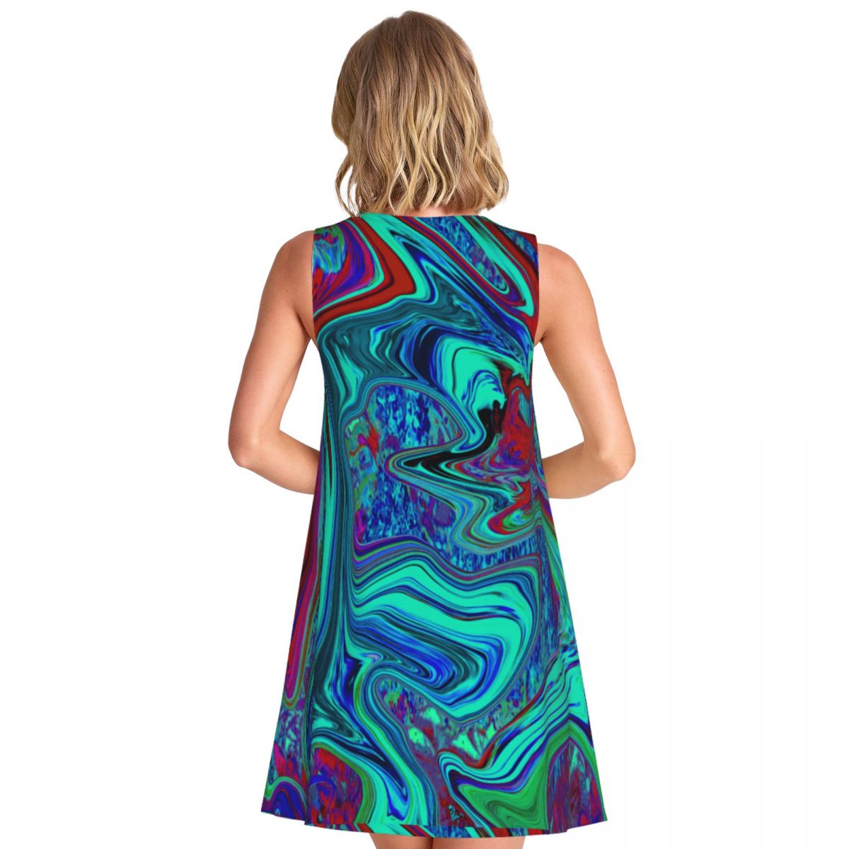 Retro 60s Ar Dress Groovy Abst - Women'S Fashion Of The 60S review and price