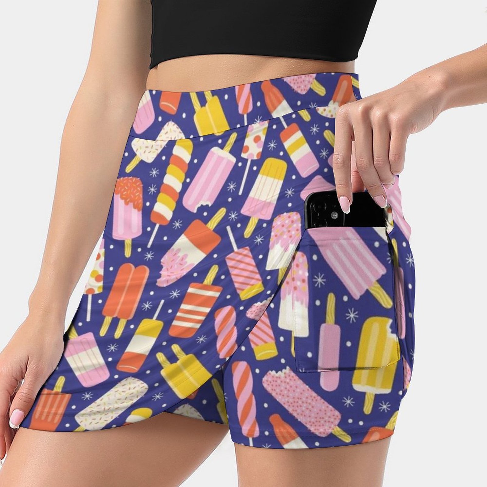 Popsicles Skirts Woman Fashion - Women Fashion Vector review and price