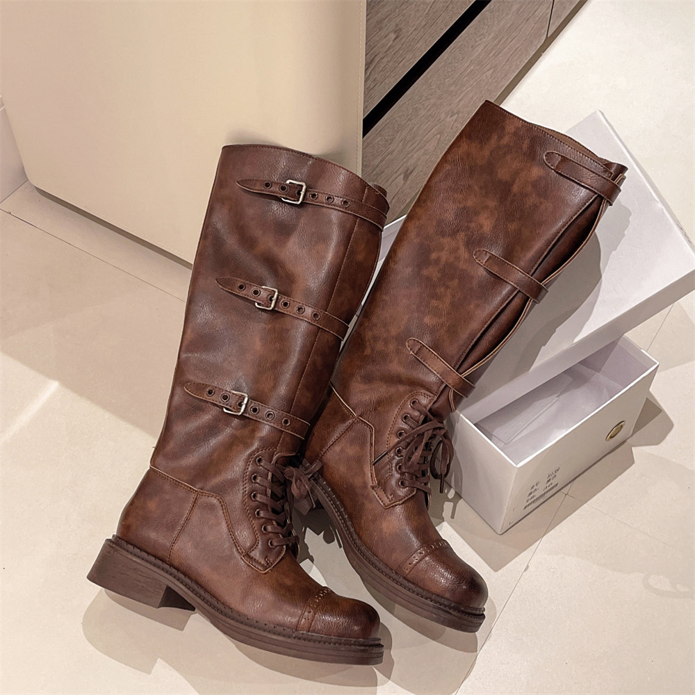 Women's Knee High Boots Vintag - Women'S Fashion Riding Boots review and price