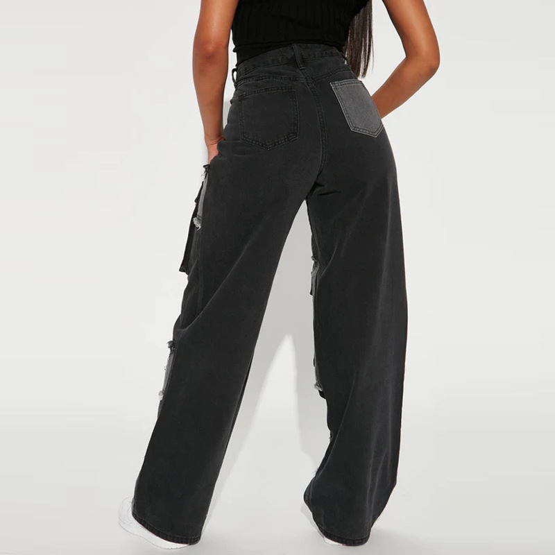 Utility Style Color Block Mult - Women'S Fashion Utility Pants review and price