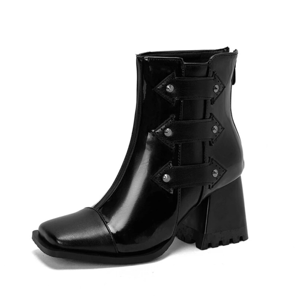 Ankle Boots Women Fashion Squa - Women'S Fashion Riding Boots review and price