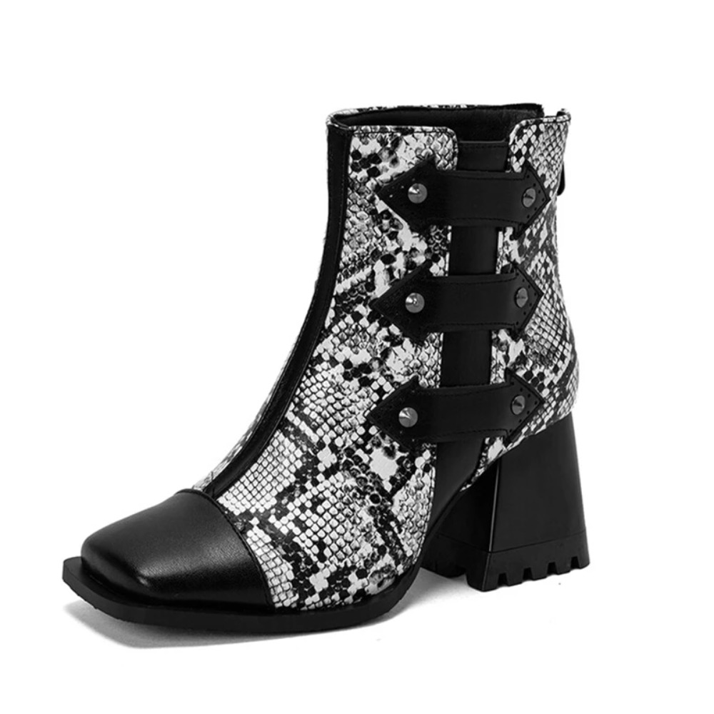Ankle Boots Women Fashion Squa - Women'S Fashion Riding Boots review and price