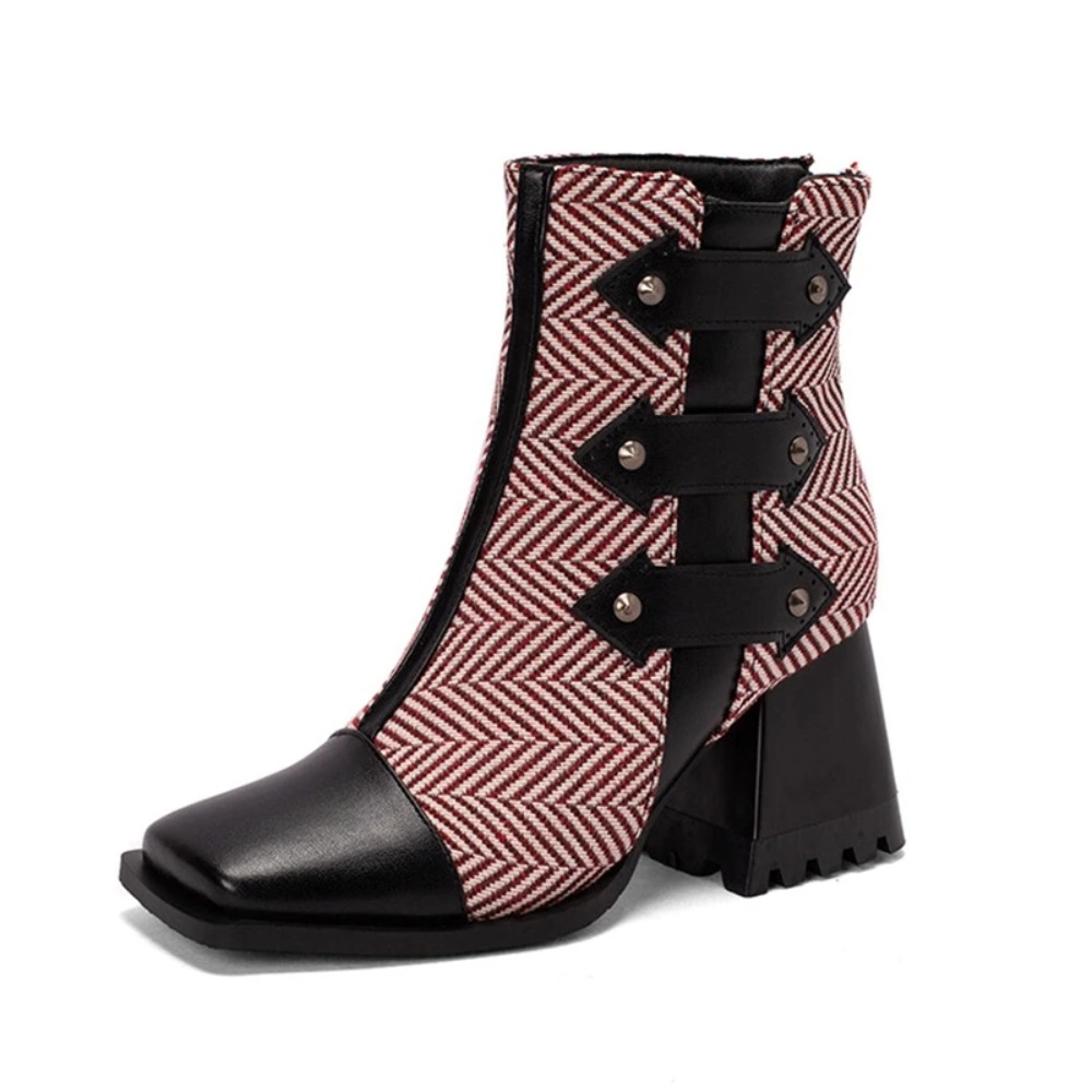 Ankle Boots Women Fashion Squa - Women'S Fashion Riding Boots review and price