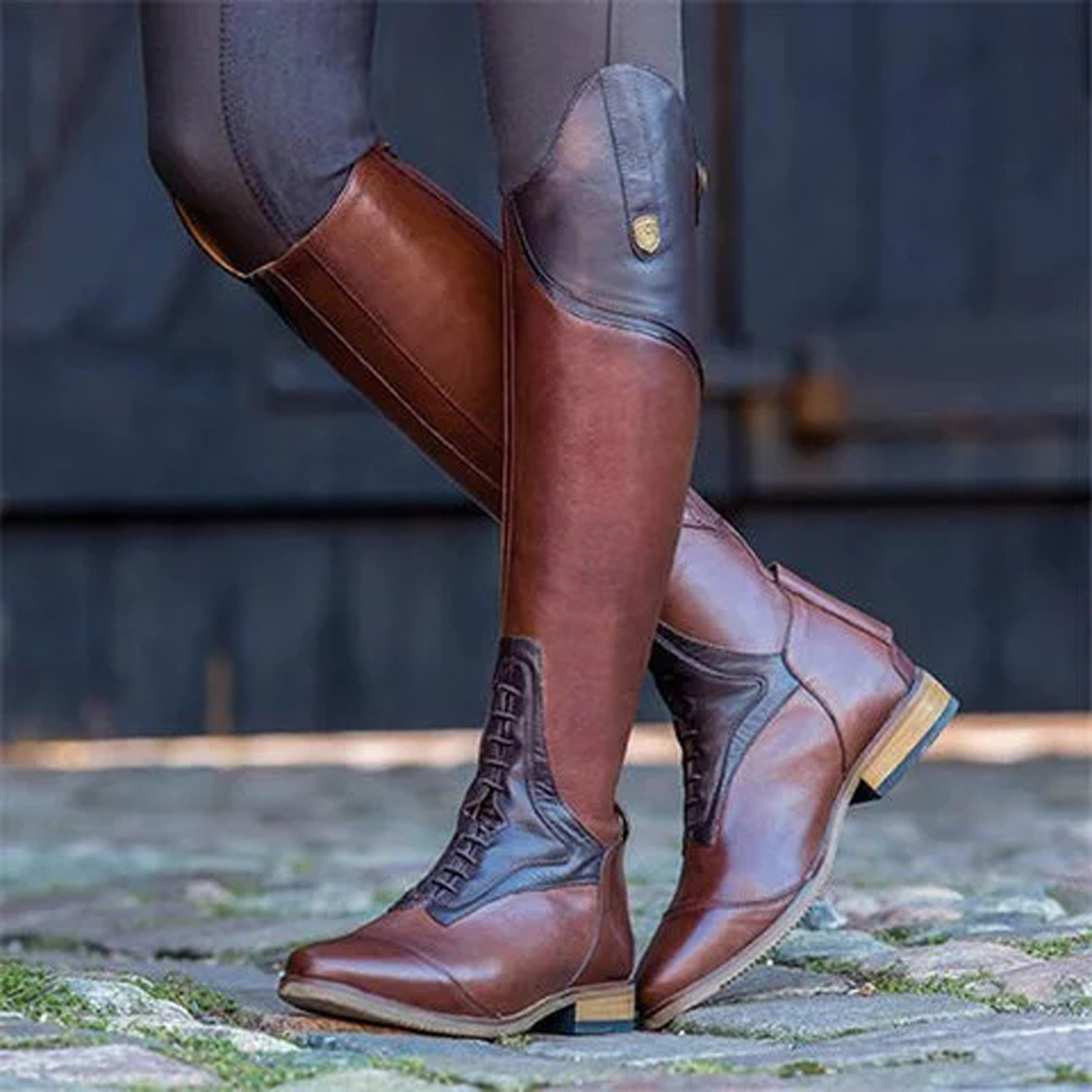 Knee High Boot Casual Boot Fas - Women'S Fashion Riding Boots review and price
