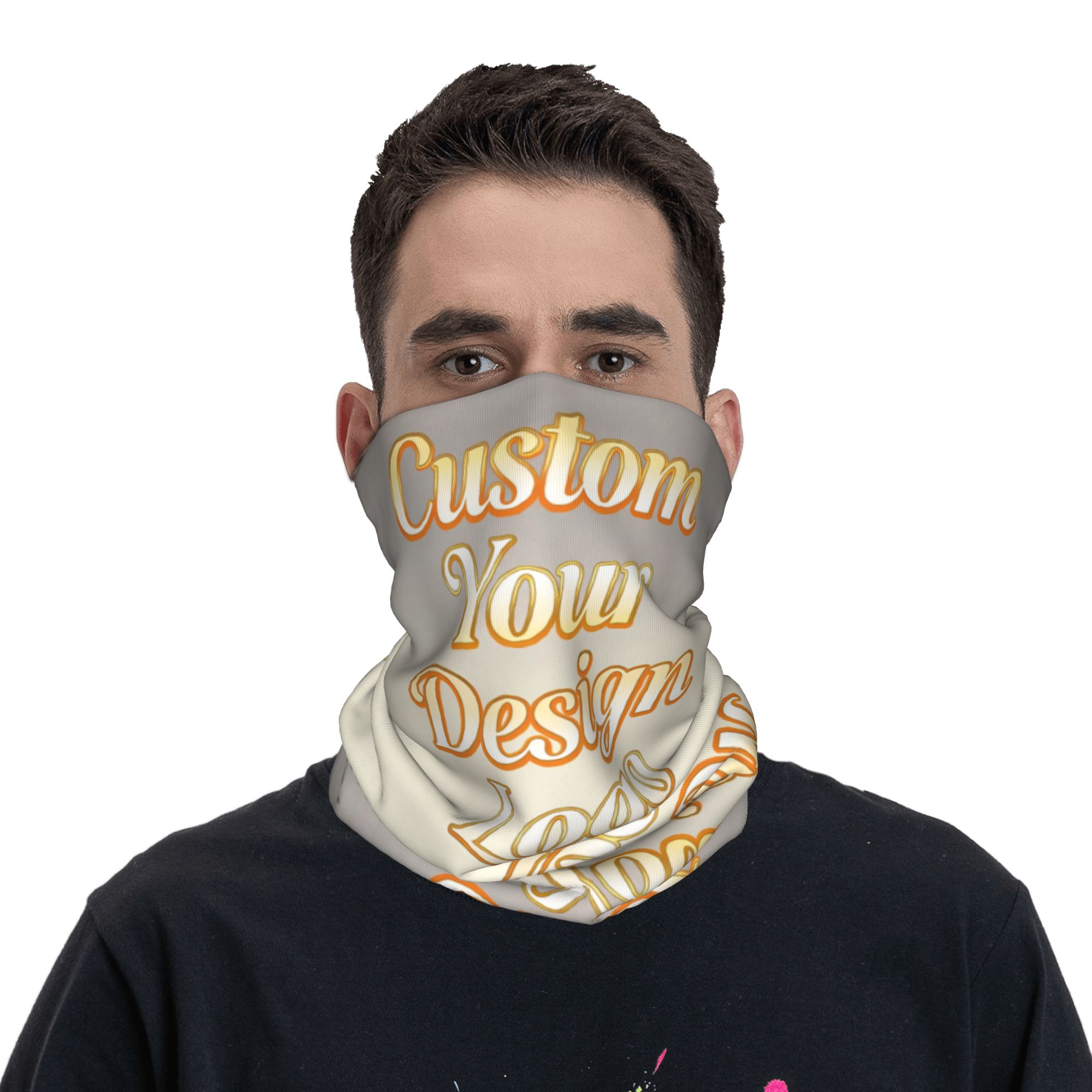 Custom Your Photo Name Bandana - Women Fashion Logo review and price