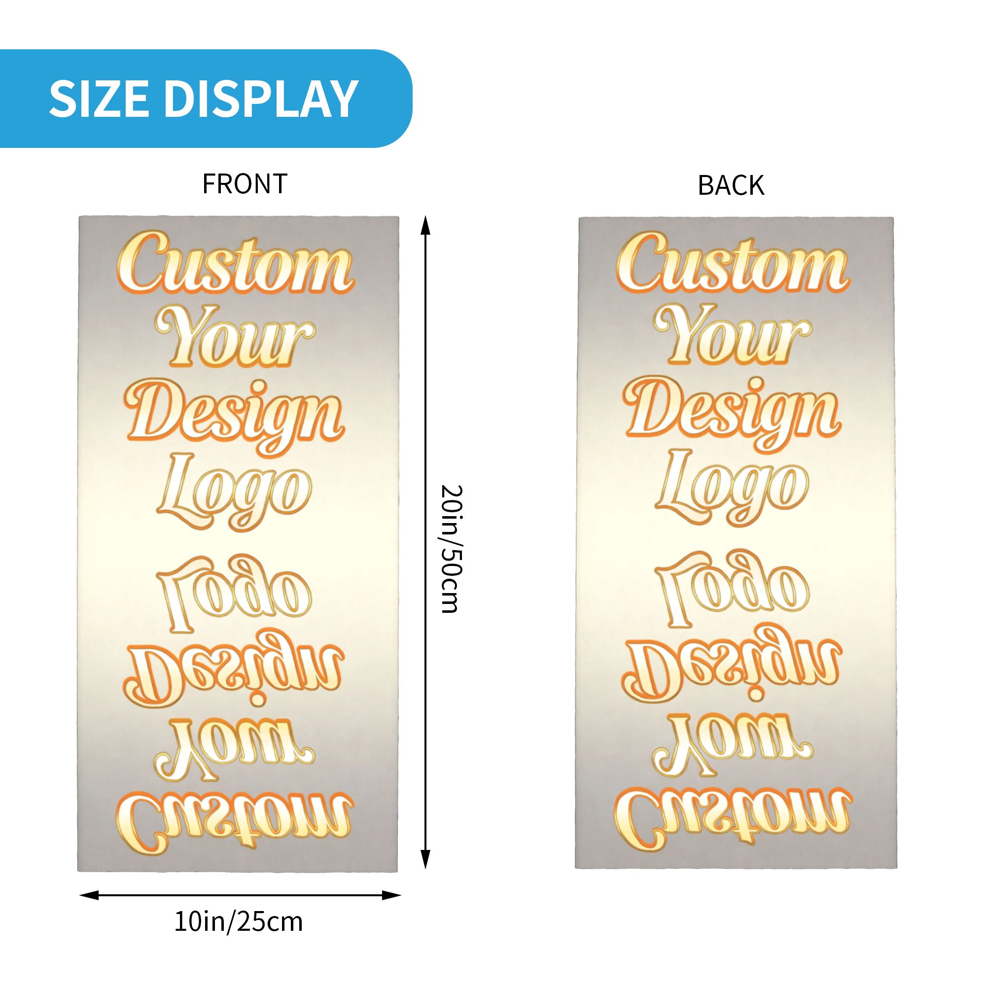 Custom Your Photo Name Bandana - Women Fashion Logo review and price