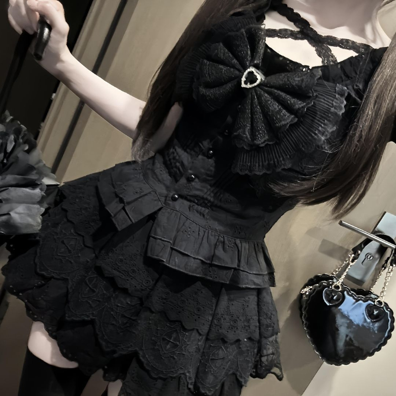 Japanese Retro Bow Slim Puff S - Puff Sleeve Blouse review and price