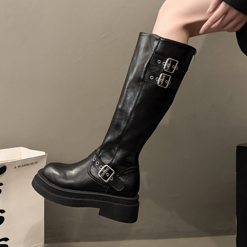 Fashionable and Versatile 7CM  - Women'S Fashion Riding Boots review and price