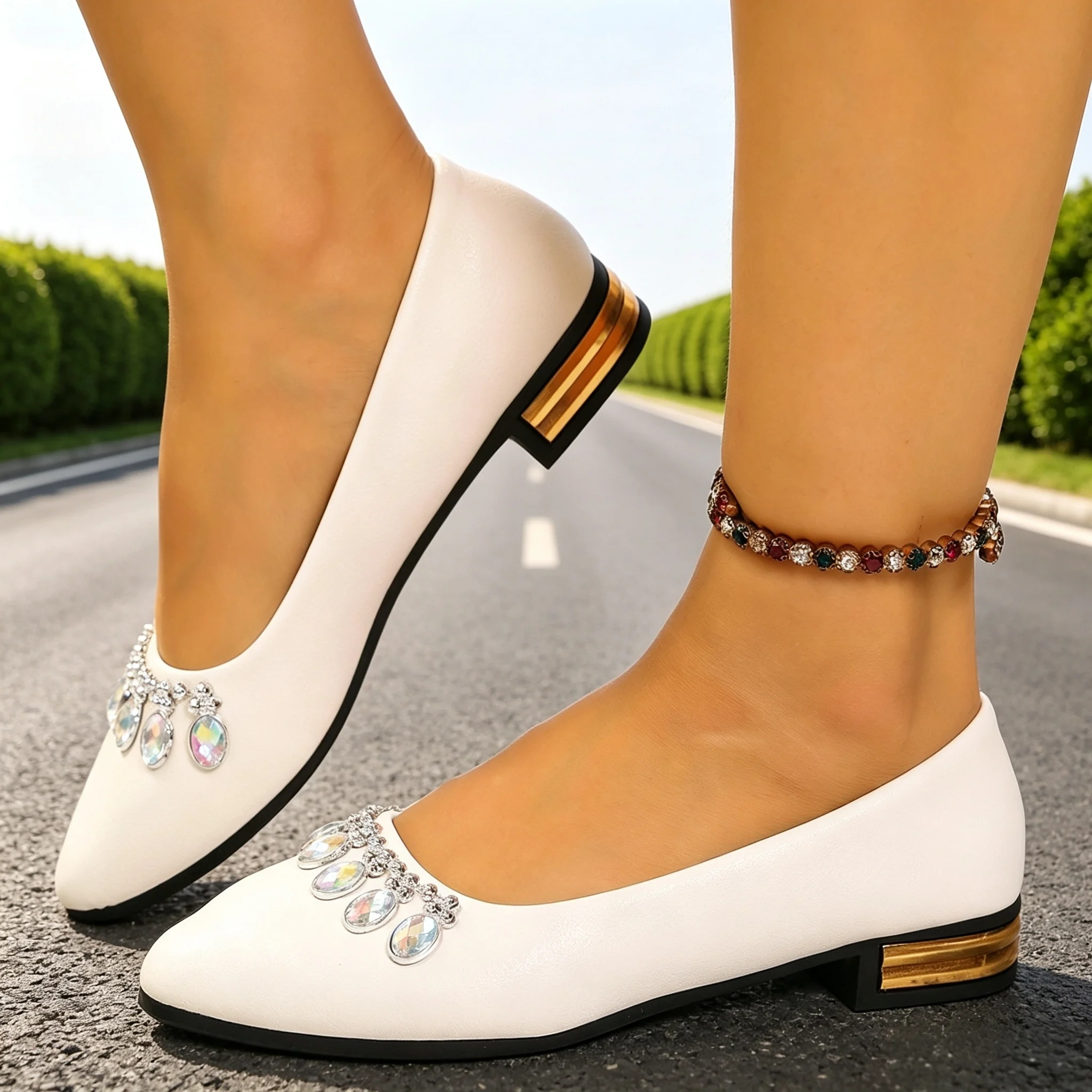 Women Flats Pointed Toe Ballet - Women'S Fashion Gym Shoes review and price