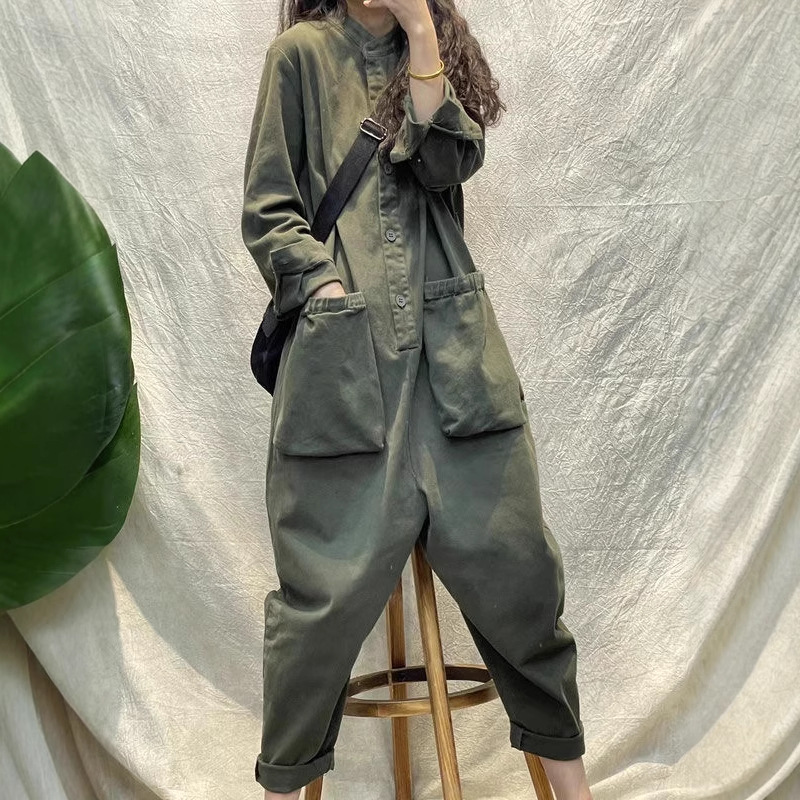 Casual Women Jumpsuit Cargo Lo - Women'S Fashion Utility Pants review and price
