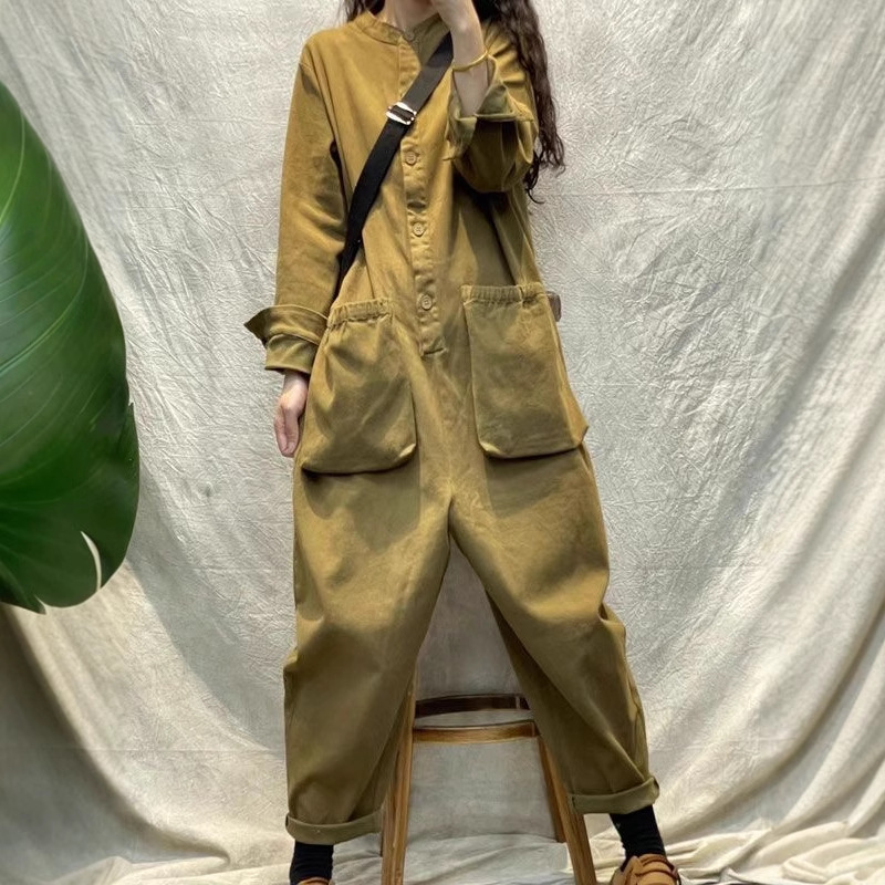 Casual Women Jumpsuit Cargo Lo - Women'S Fashion Utility Pants review and price