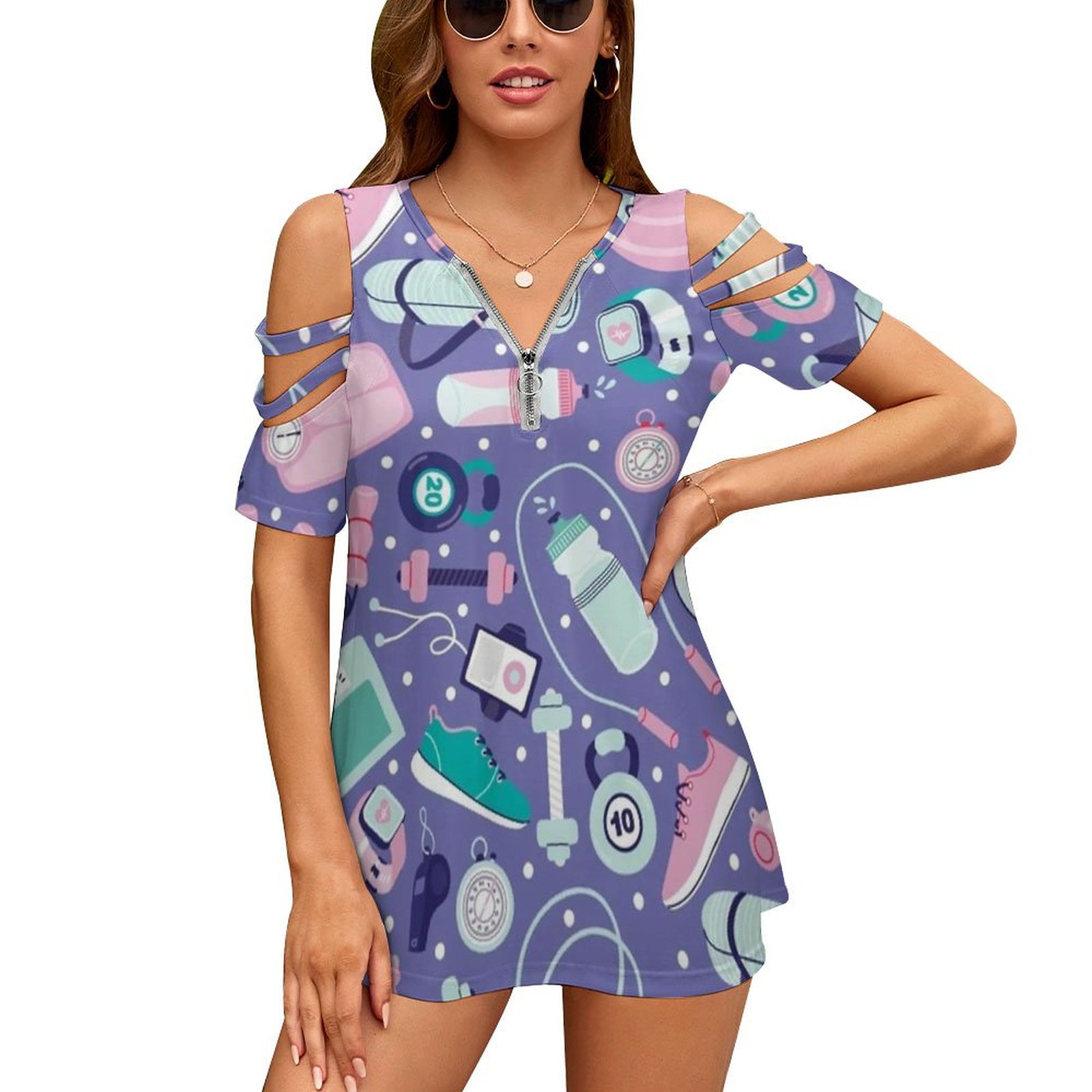 Get Fit Women's T-Shirt New Fa - Women Fashion Vector review and price