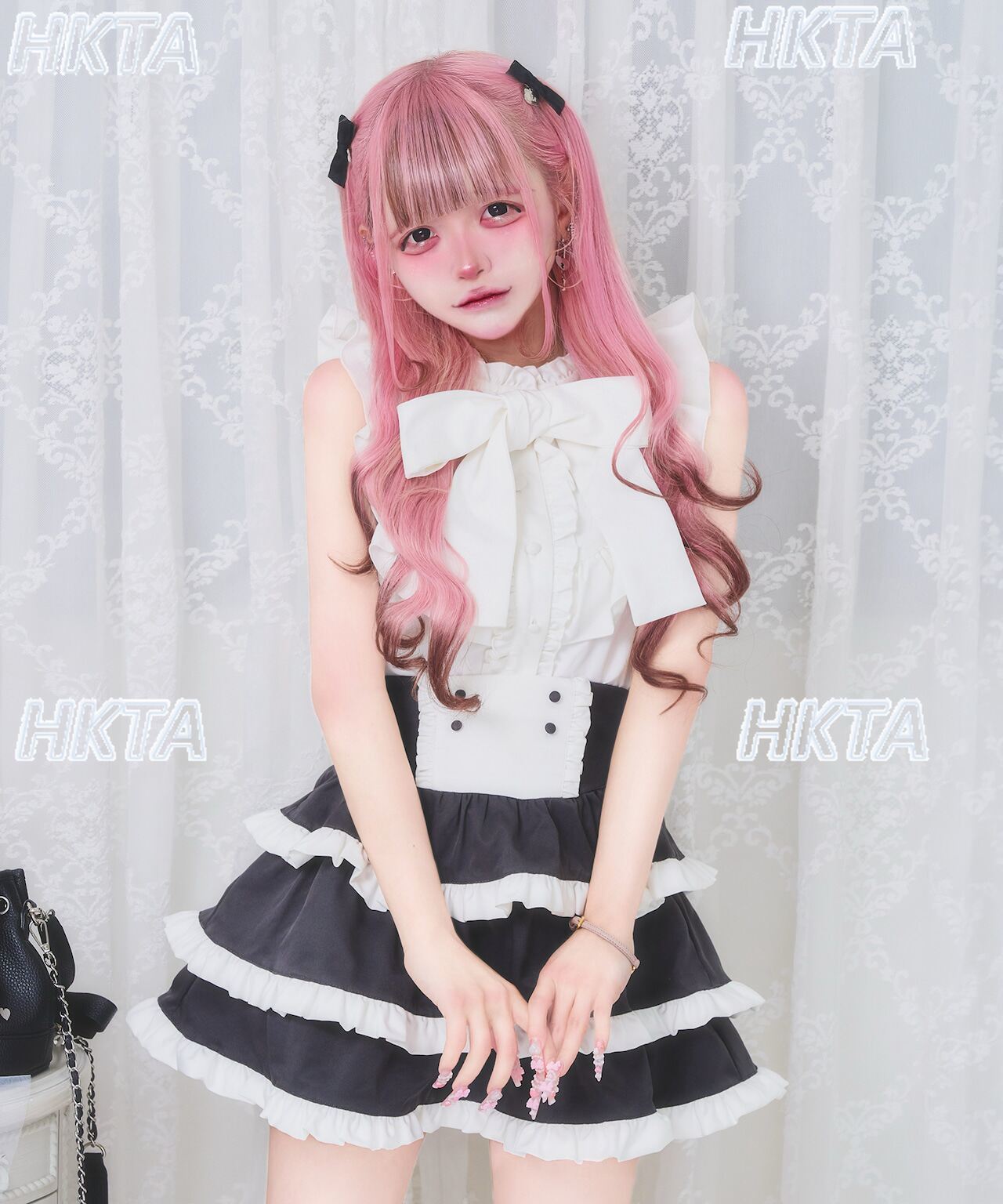 Original Japanese Cute Big Bow - Puff Sleeve Blouse review and price