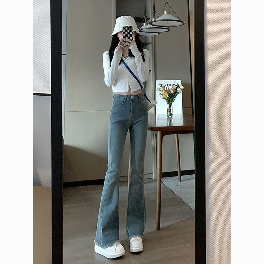 Wide Jeans Women Trousers With - Women'S Fashion Utility Pants review and price