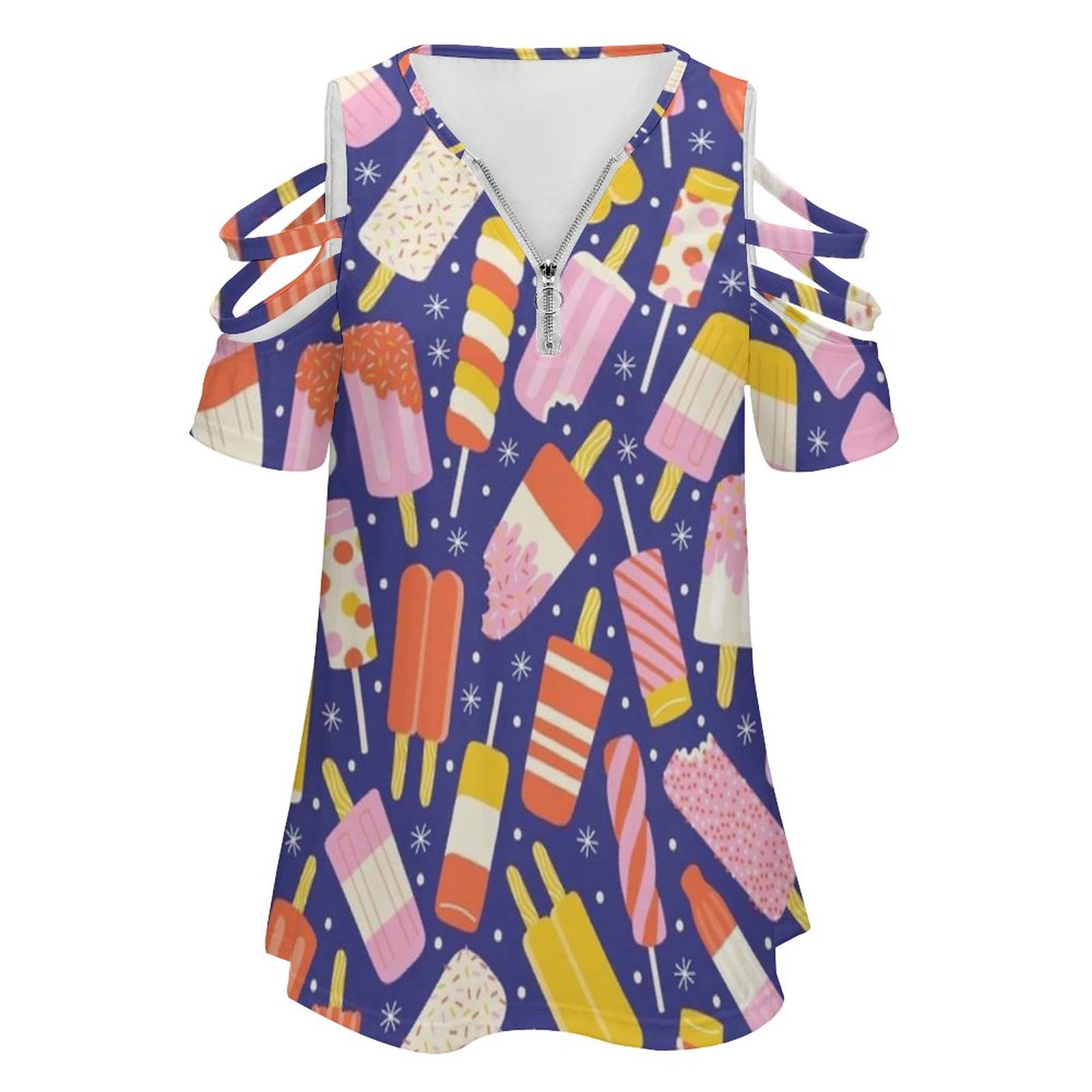 Popsicles New Fashion Zip Off  - Women Fashion Vector review and price
