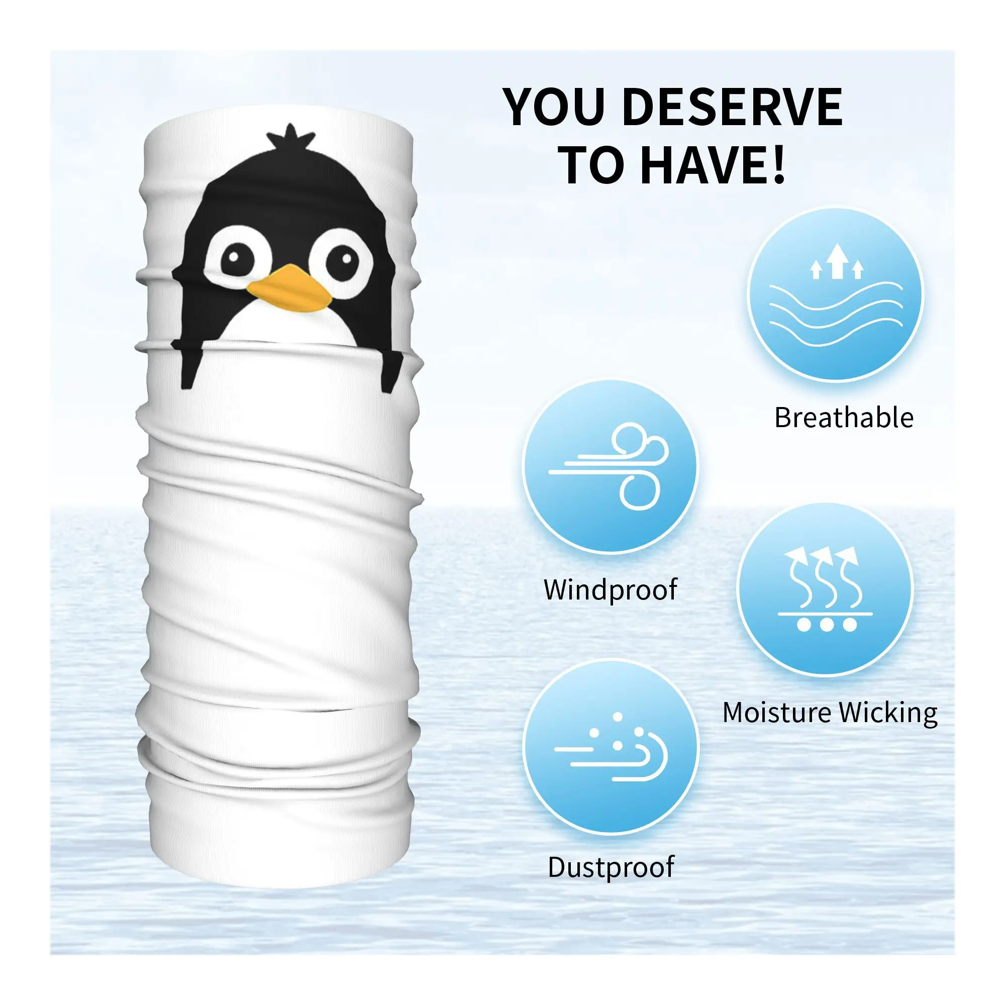 Cute Vector Penguin Bandana Ne - Women Fashion Vector review and price