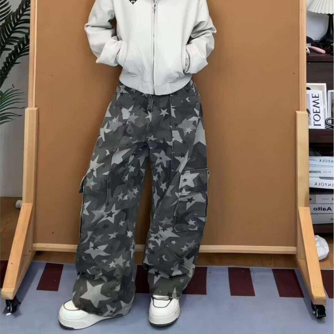 Women's Camo Cargo Pants High  - Women'S Fashion Utility Pants review and price