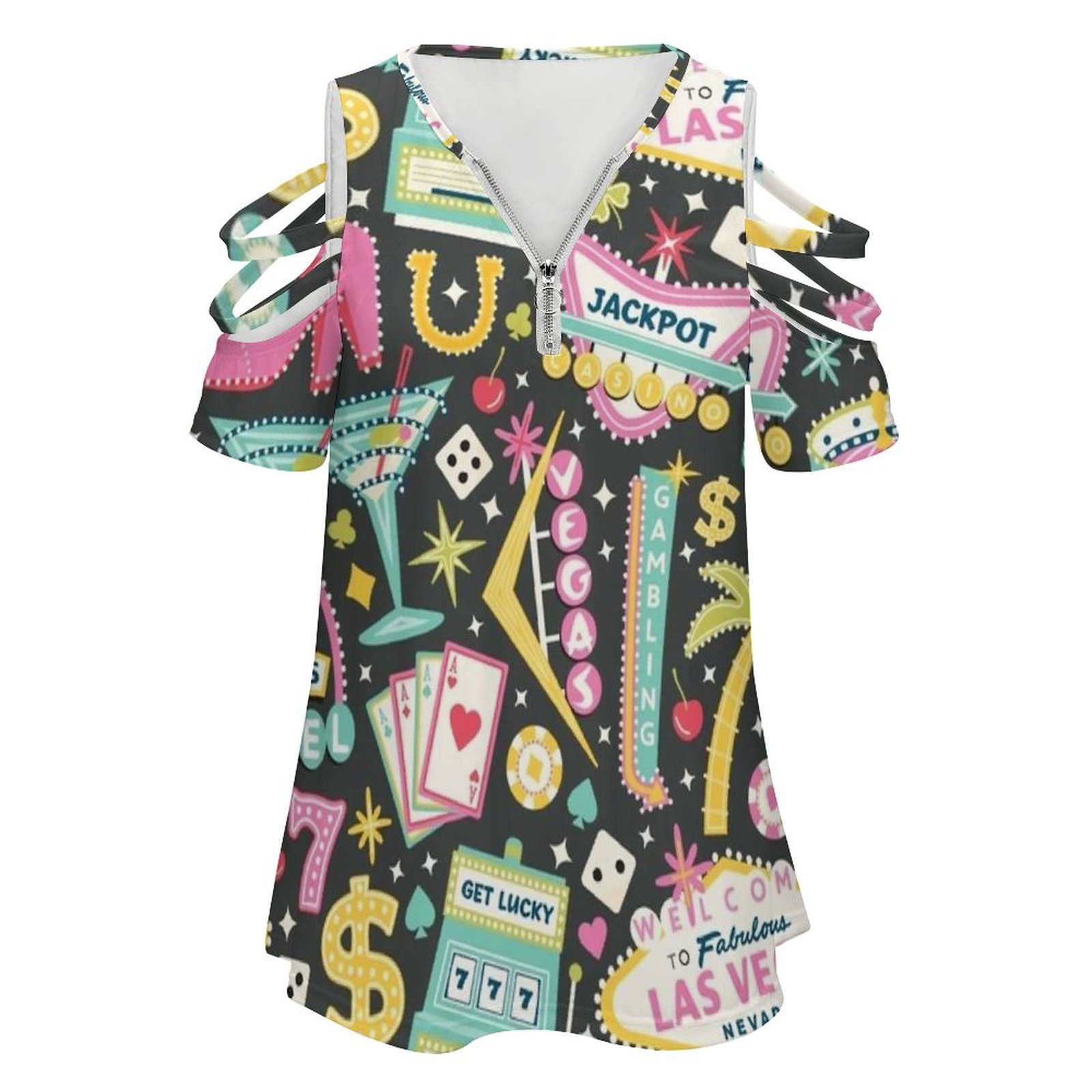 Viva Las Vegas Women's T-Shirt - Women Fashion Vector review and price
