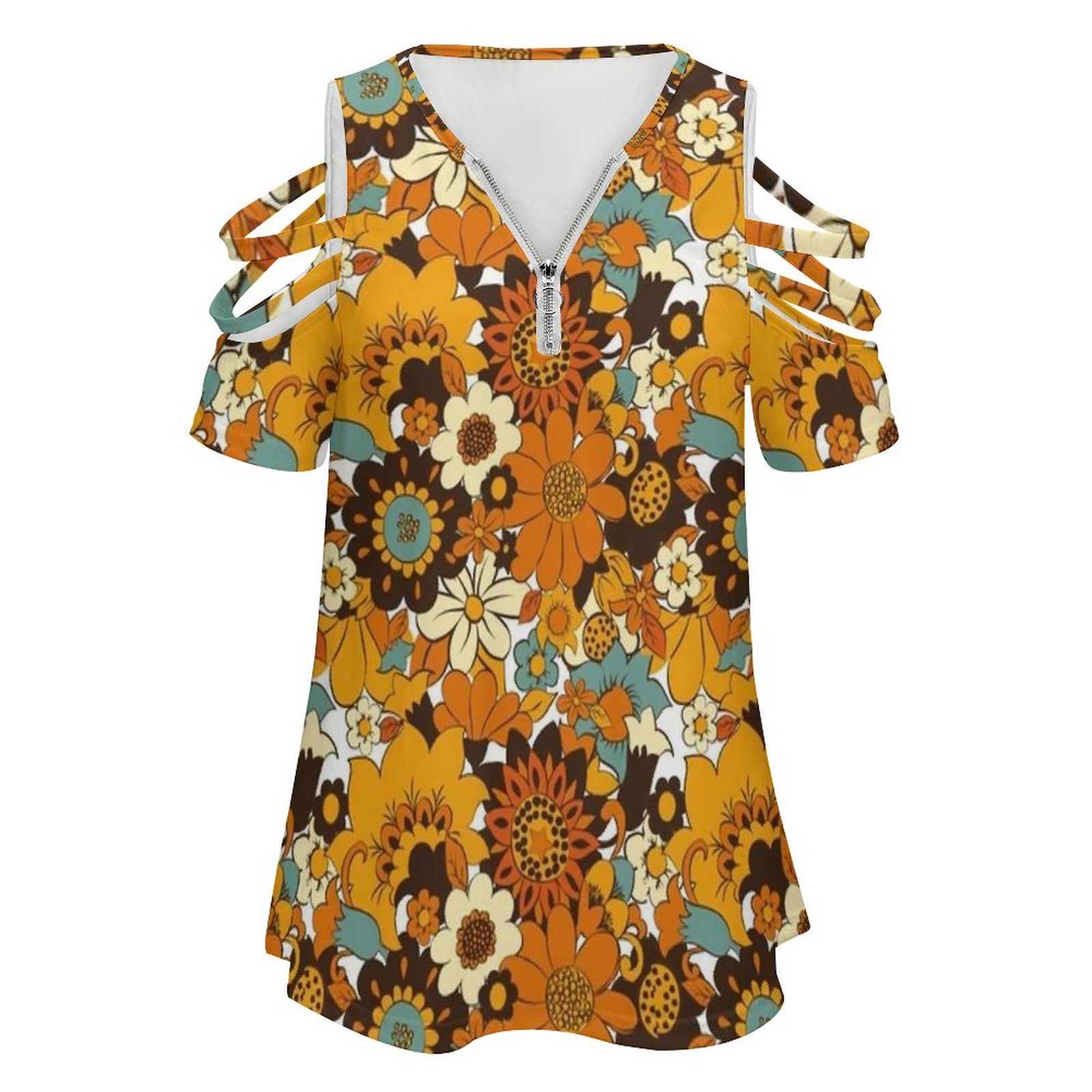70S 60S Retro Flower Power , F - Women'S Fashion Of The 60S review and price