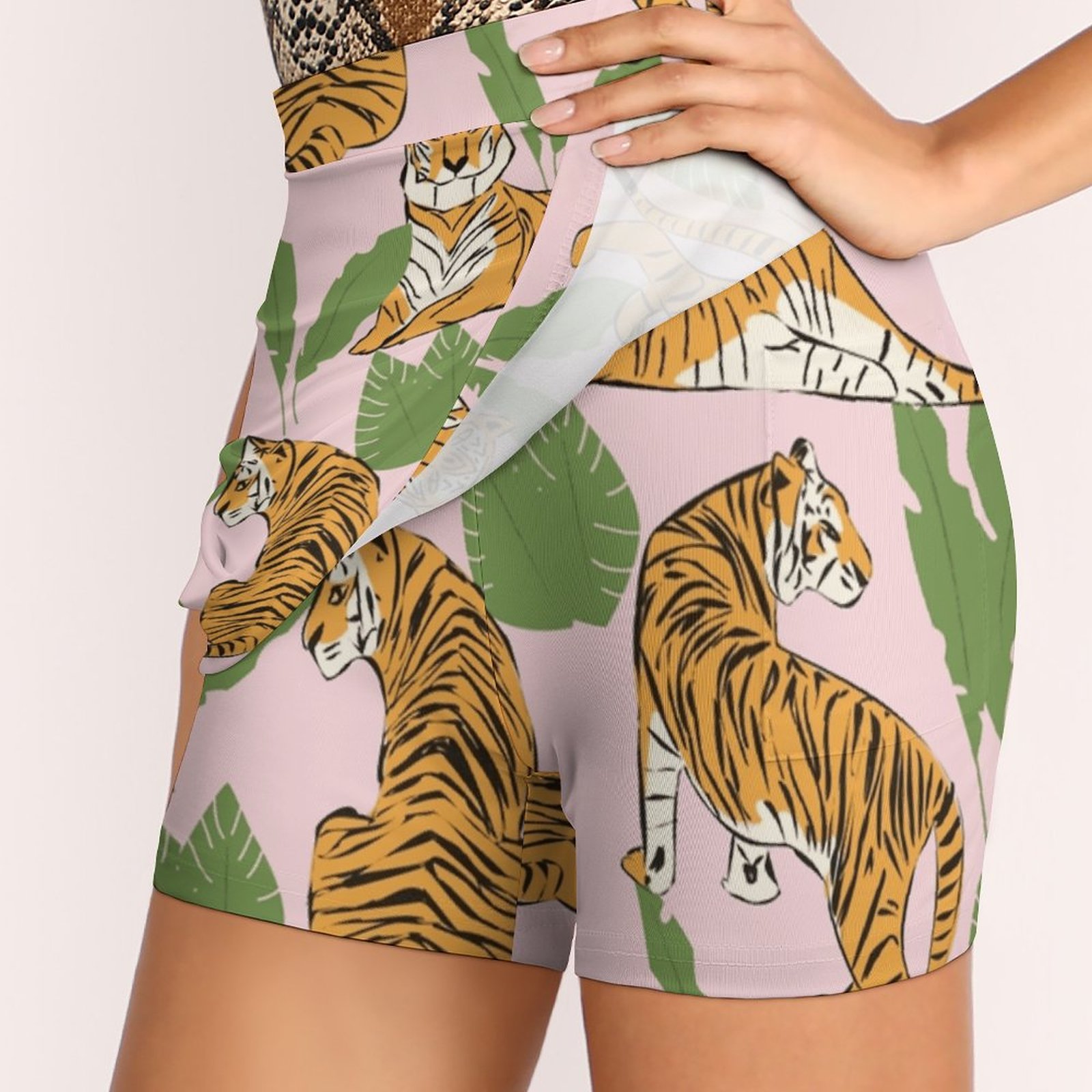 Tiger Pattern 008 Women's skir - Women Fashion Vector review and price